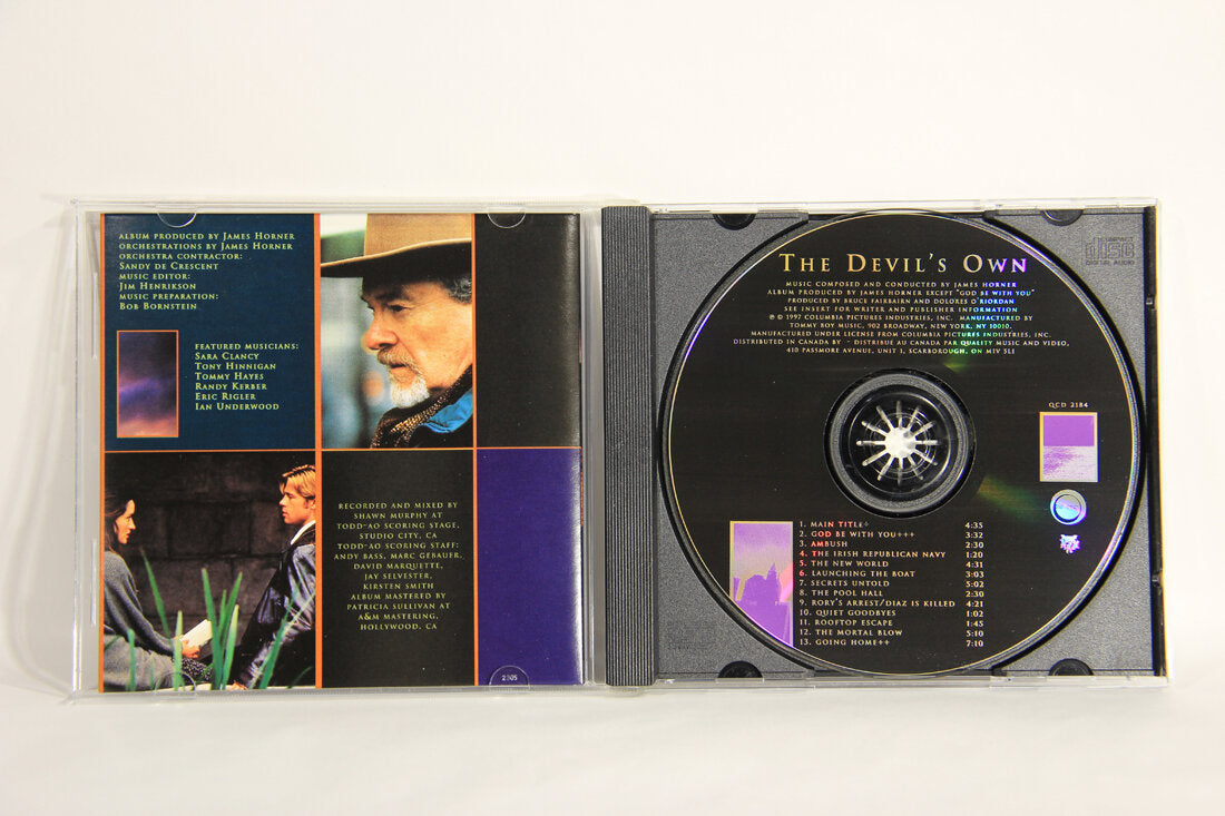 The Devil's Own Soundtrack 1992 OST James Horner Canada L008586