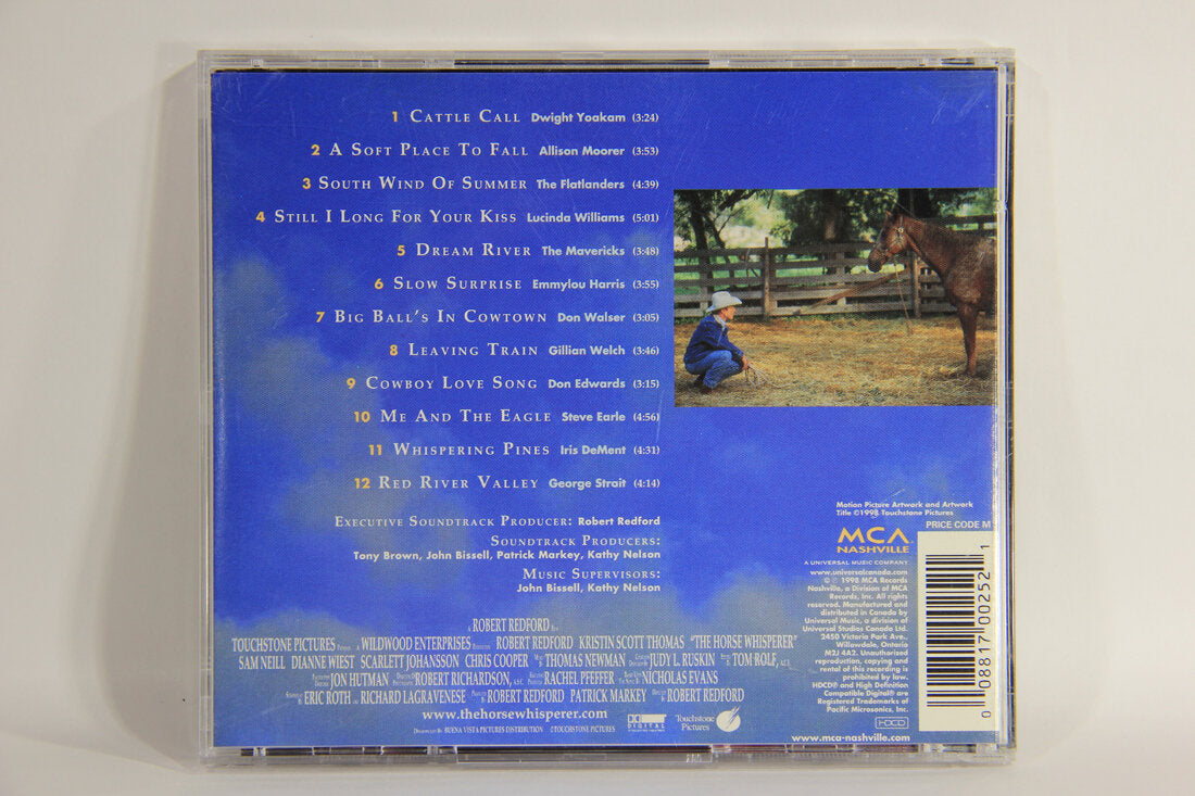 The Horse Whisperer Soundtrack 1998 OST Various Artists Canada L008593
