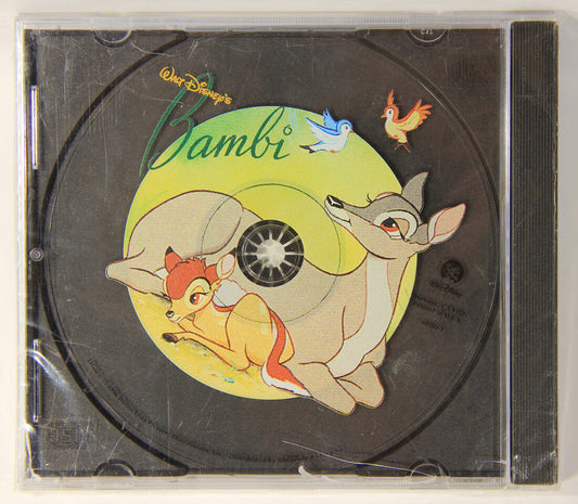 Bambi Disney Rare Exclusive 3 Tracks Clear CD Soundtrack 1996 OST USA New L008622