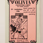 Olivia De Berardinis 1992 Trading Card #35 Jumbalaya 1986 ENG Pin-Up Art L008674