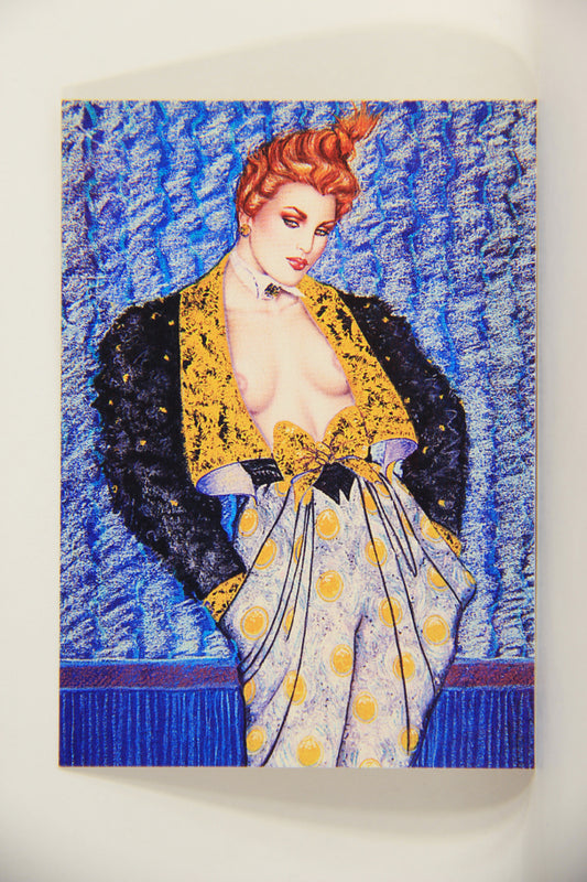 Olivia De Berardinis 1992 Trading Card #46 Bewitched 1985 ENG Pin-Up Art L008685