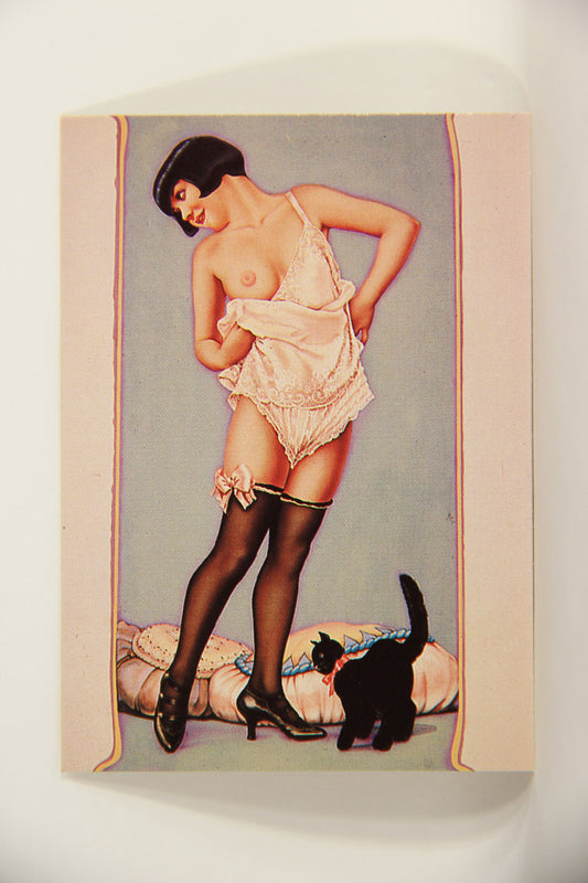 Olivia De Berardinis 1992 Trading Card #61 Catnip 1989 ENG Pin-Up Art L008700