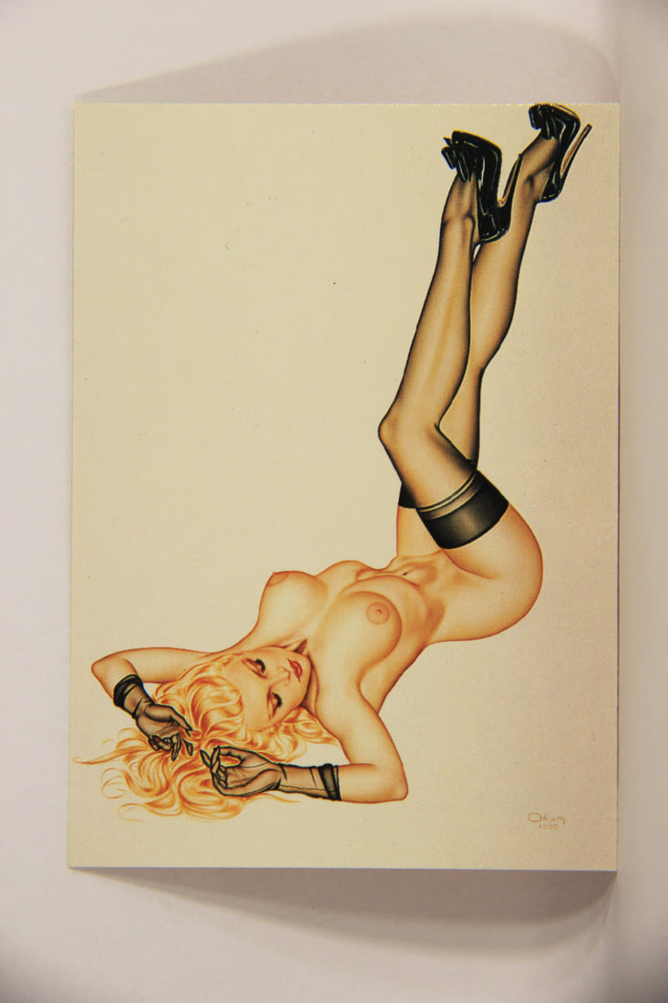 Olivia De Berardinis 1992 Trading Card #77 Silk Stocking 1989 ENG Pin-Up Art L008716
