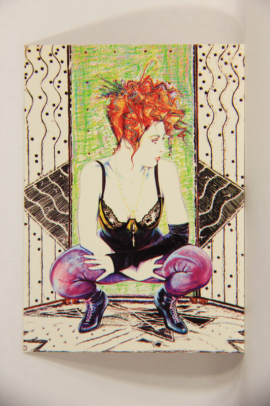 Olivia De Berardinis 1992 Trading Card #79 They Only Come Out At Night 1988 ENG Pin-Up Art L008718
