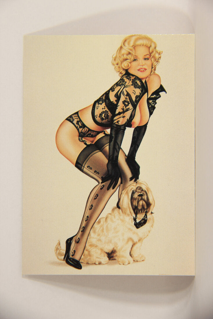 Olivia De Berardinis 1992 Trading Card #80 Stolen Sweets 1989 ENG Pin-Up Art L008719