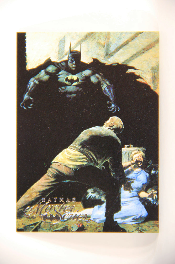 Batman Master Series 1995 Trading Card #8 Death Of A Dark Legend ENG L008737