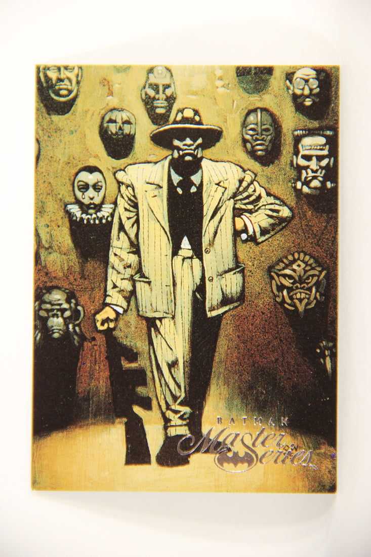 Batman Master Series 1995 Trading Card #38 Black Mask ENG L008767