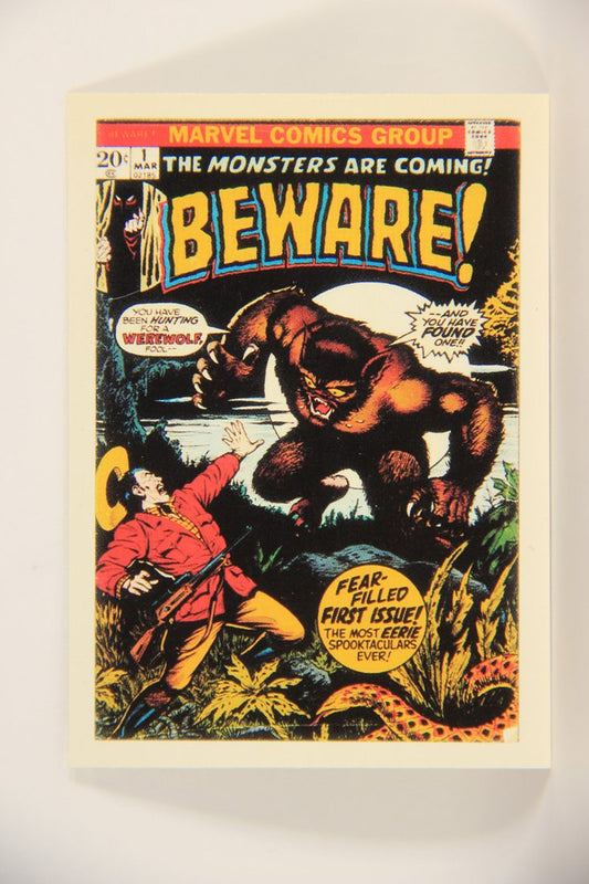Marvel Superheroes First Issue Covers 1991 Trading Card #1 Beware ENG L009046