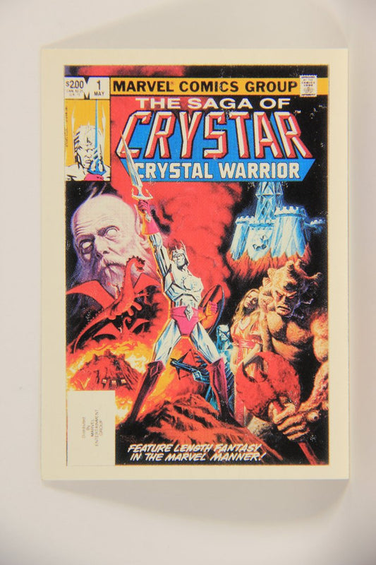 Marvel Superheroes First Issue Covers 1991 Trading Card #13 The Saga Of Crystar ENG L009058