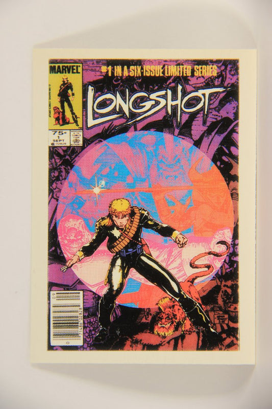 Marvel Superheroes First Issue Covers 1991 Trading Card #30 Longshot ENG L009075