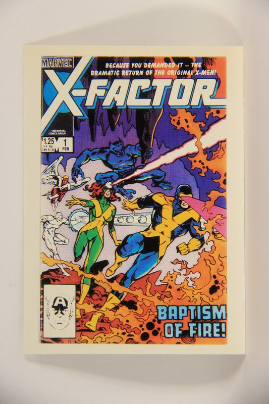 Marvel Superheroes First Issue Covers 1991 Trading Card #37 X-Factor ENG L009082