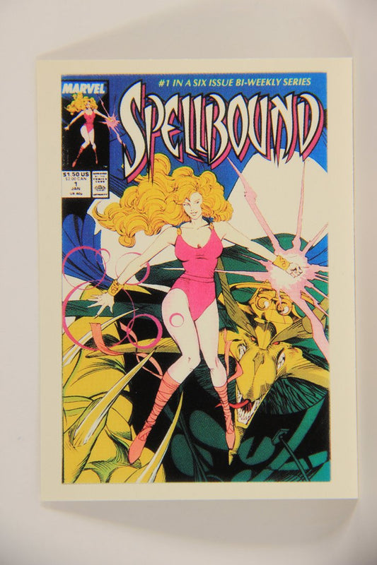 Marvel Superheroes First Issue Covers 1991 Trading Card #49 Spellbound ENG L009094