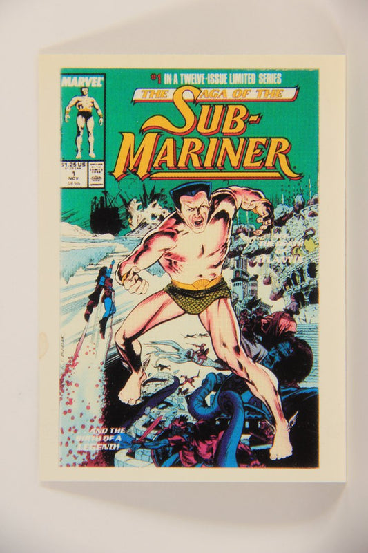 Marvel Superheroes First Issue Covers 1991 Trading Card #56 Saga Of The Sub-Mariner ENG L009101