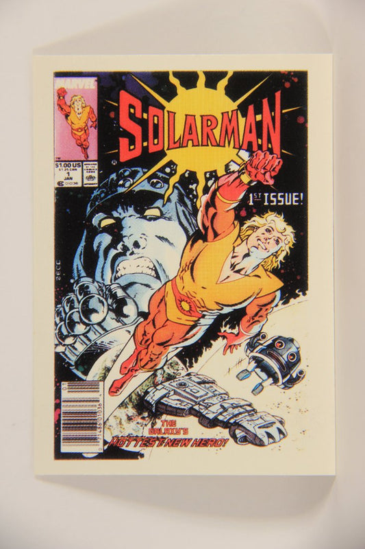 Marvel Superheroes First Issue Covers 1991 Trading Card #62 Solarman ENG L009107