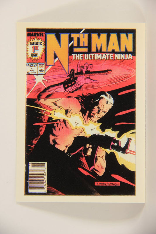 Marvel Superheroes First Issue Covers 1991 Trading Card #66 Nth Man The Ultimate Ninja ENG L009111