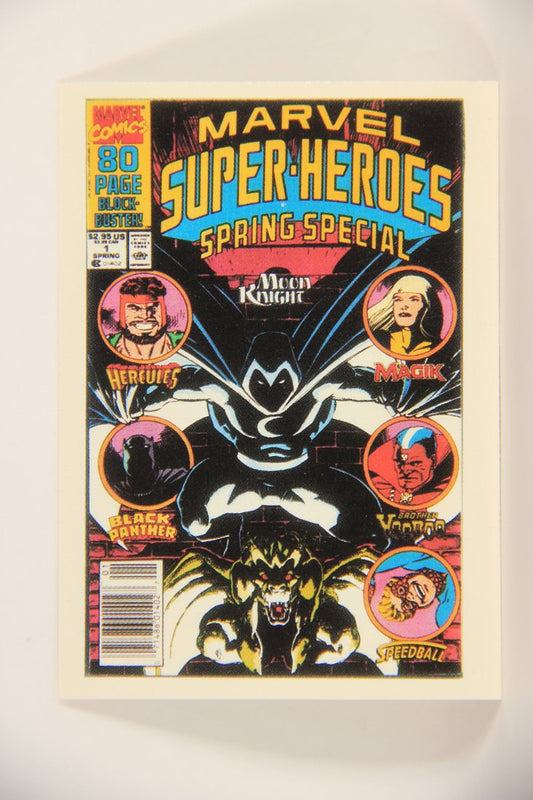 Marvel Superheroes First Issue Covers 1991 Trading Card #81 Marvel Spring Special ENG L009126