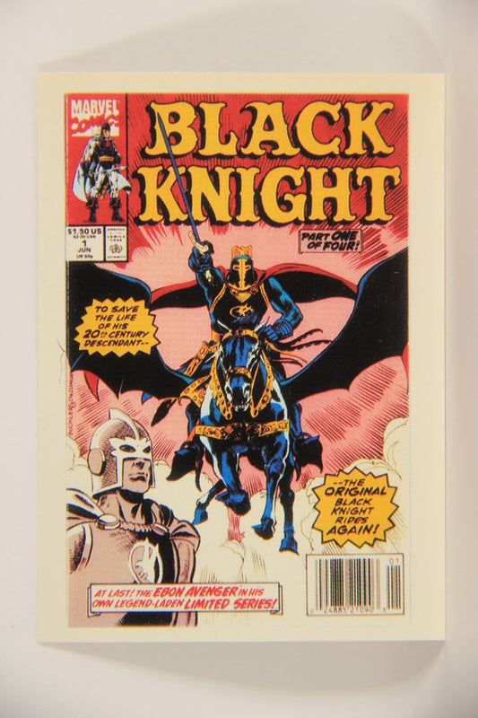 Marvel Superheroes First Issue Covers 1991 Trading Card #82 Black Knight ENG L009127
