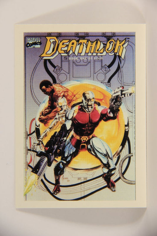 Marvel Superheroes First Issue Covers 1991 Trading Card #98 Deathlok ENG L009143
