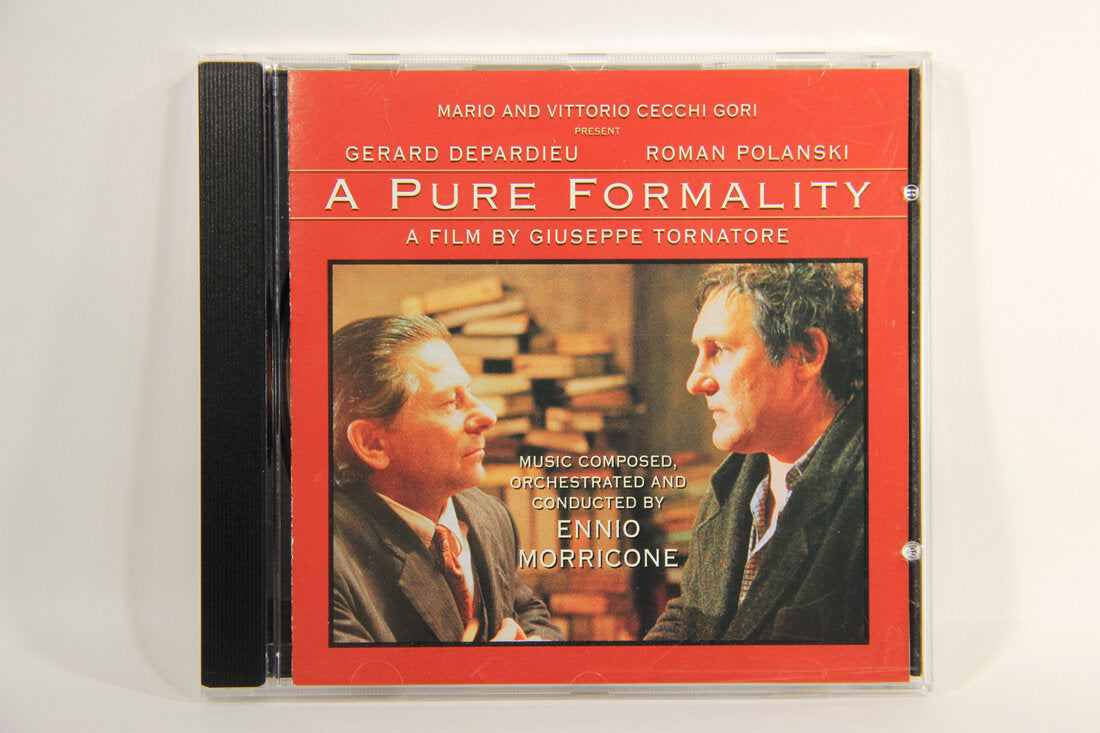 A Pure Formality Soundtrack 1994 OST Ennio Moricone USA L009277