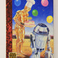 Star Wars Galaxy 1993 Topps Card #76 Even Droids Celebrate Artwork ENG L009310