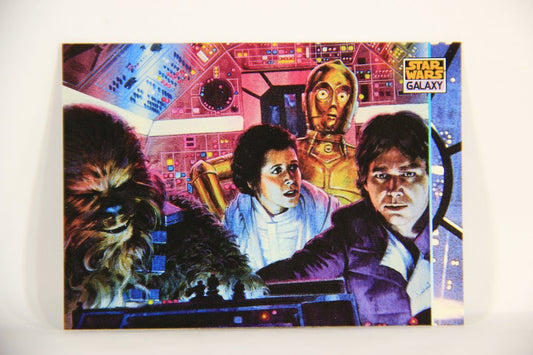 Star Wars Galaxy 1994 Topps Trading Card #202 ESB Lunch Box Artwork ENG L009316