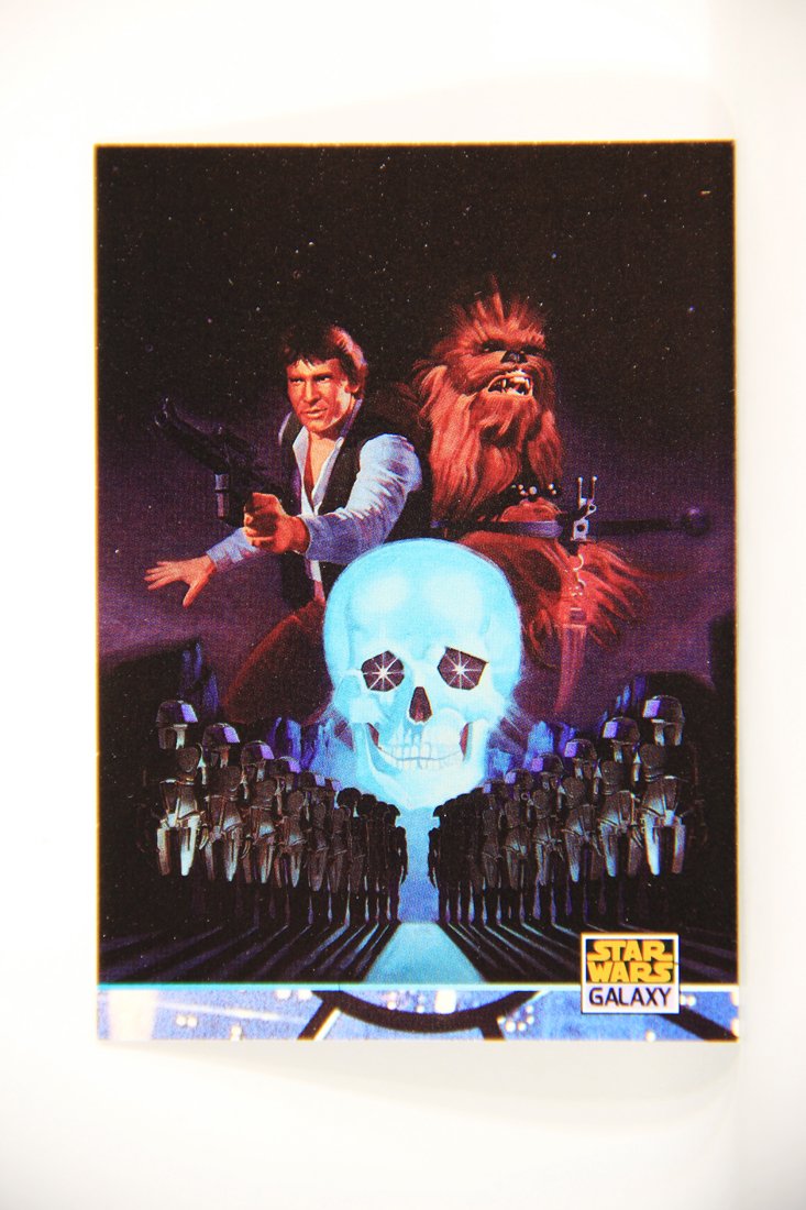 Star Wars Galaxy 1994 Topps Card #204 Han Solo Lost Legacy Artwork ENG L009318