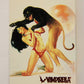 Vampirella 1995 Topps Trading Card #30 Vampirella Wrestles With Pantha ENG L009353