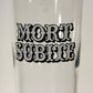 Mort Subite ( Sudden Death ) Beer Pilsner Glass Belgium L009468