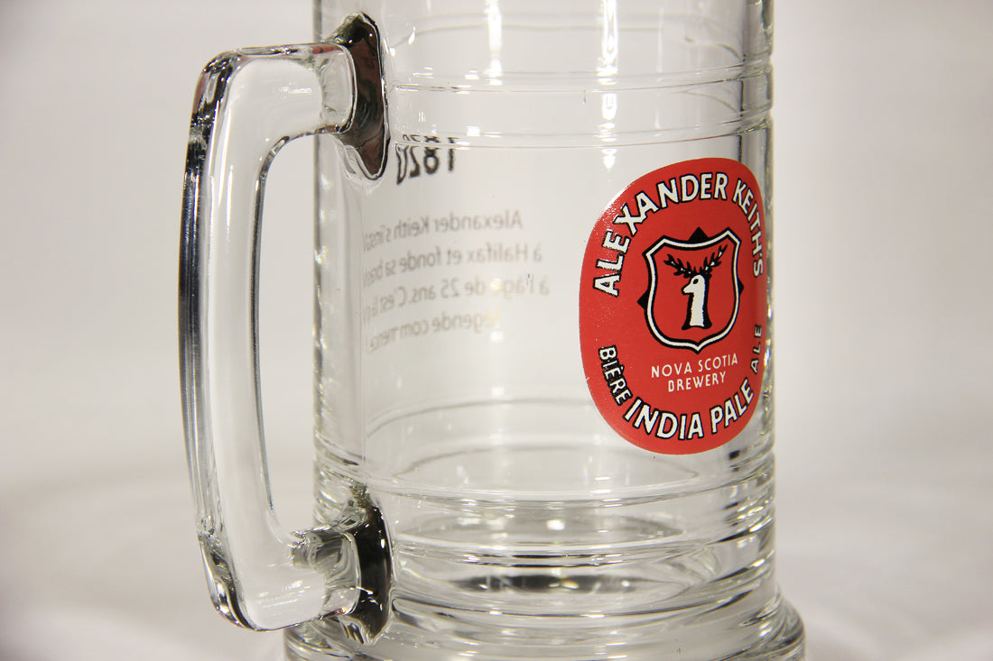 Alexander Keith's India Pale Ale 1820 Variant Beer Mug Canada Nova Scotia L009517