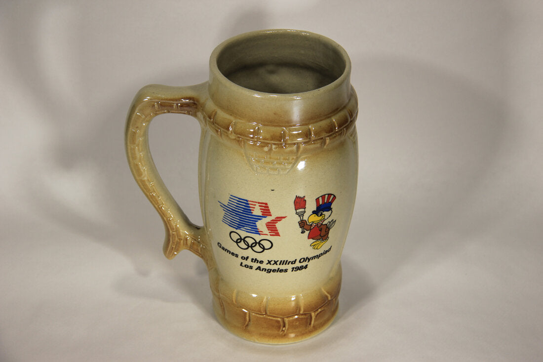 Olympic Games 1984 Los Angeles Vintage Embossed Ceramic Mug L009522