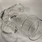 Clear Boot Shaped Beer Glass With Handle Bar Man Cave L009525