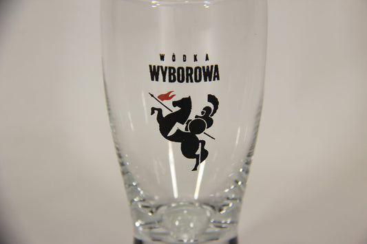 Wyborowa Spirit Glass Vodka Shot Glass Type Poland Knight Logo L009540
