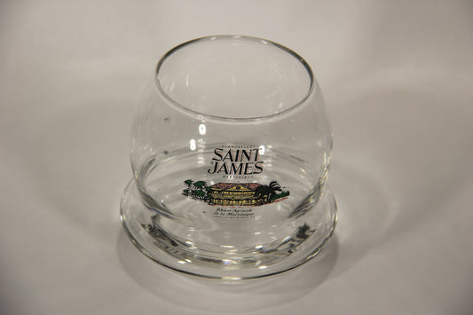 Saint James Rhum Roly Poly Tumbler Glass Martinique L009546