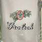 Grolsch Beer Mug Netherlands Clear Glass With Nice Logo L009557