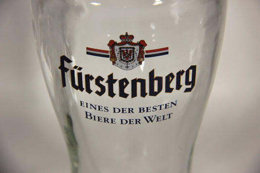 Furstenberg Clear Boot Shaped Beer Glass Germany L009565