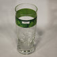 Grolsch 400th Years Edition Green Band 0.3L Beer Glass Embossed French Box Netherlands L009594