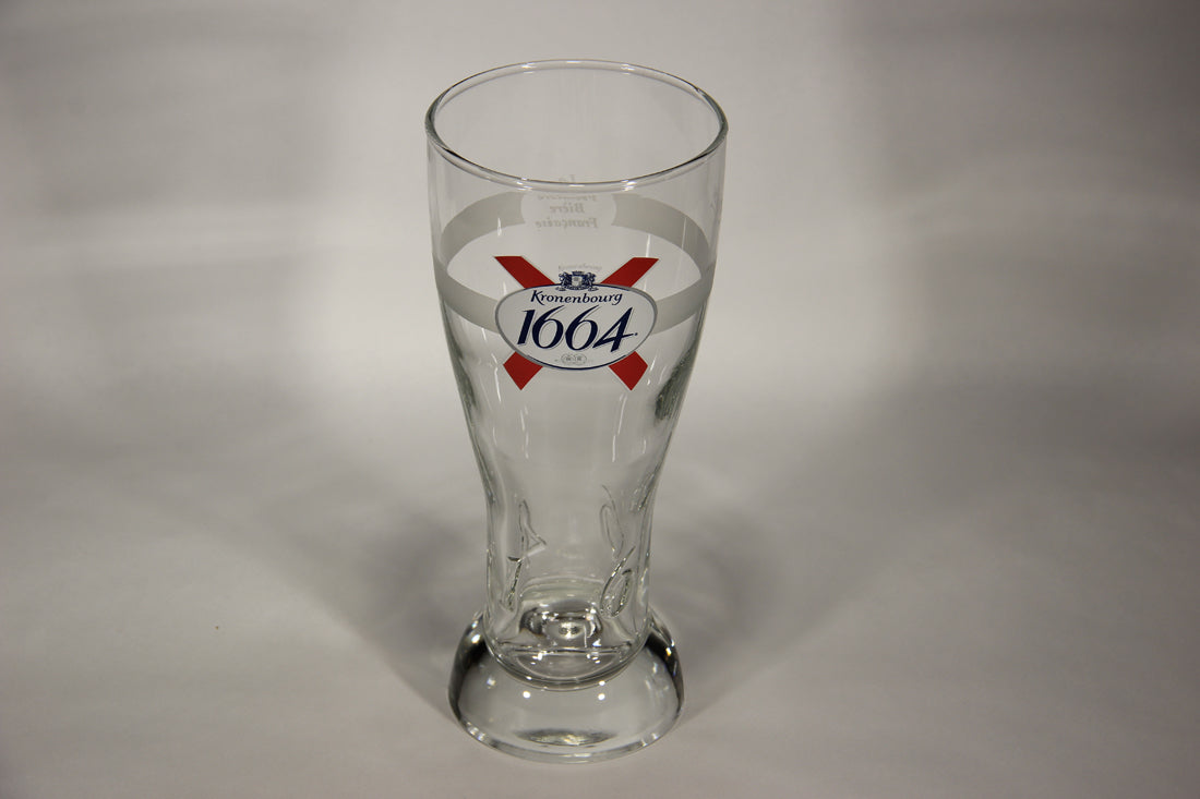 Kronenbourg 350 Years Limited Edition Beer Pilsner Glass FR-ENG Box France L009607