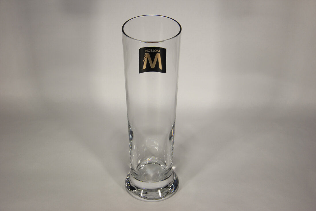 Molson M Beer Glass French Box Canada Lager Glass Type L009619