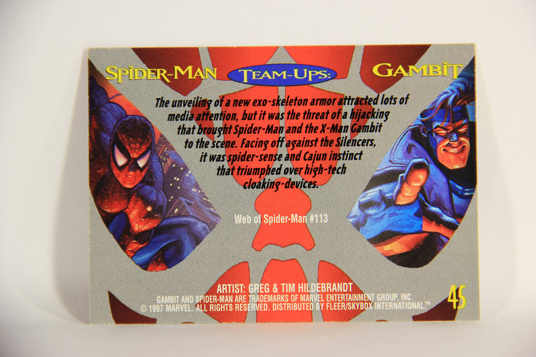 Spider-Man International 1997 Trading Card #45 Gambit ENG L009679