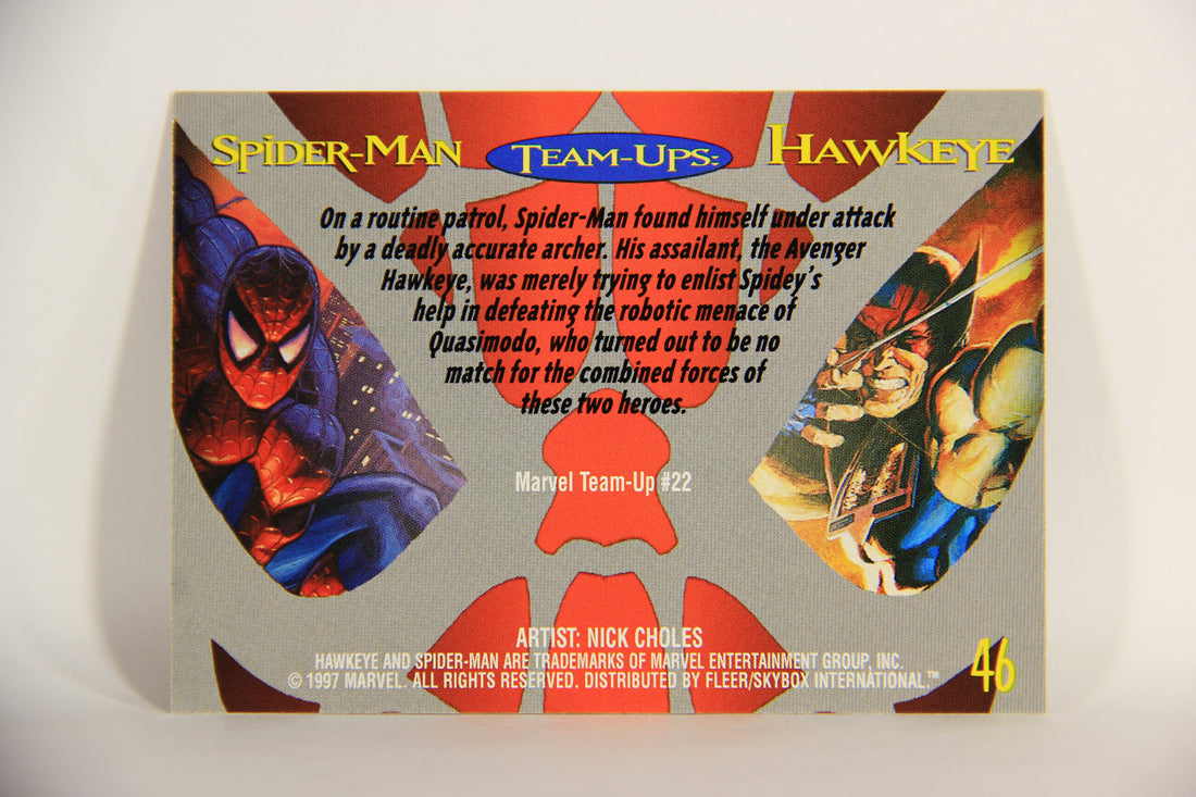 Spider-Man International 1997 Trading Card #46 Hawkeye ENG L009680