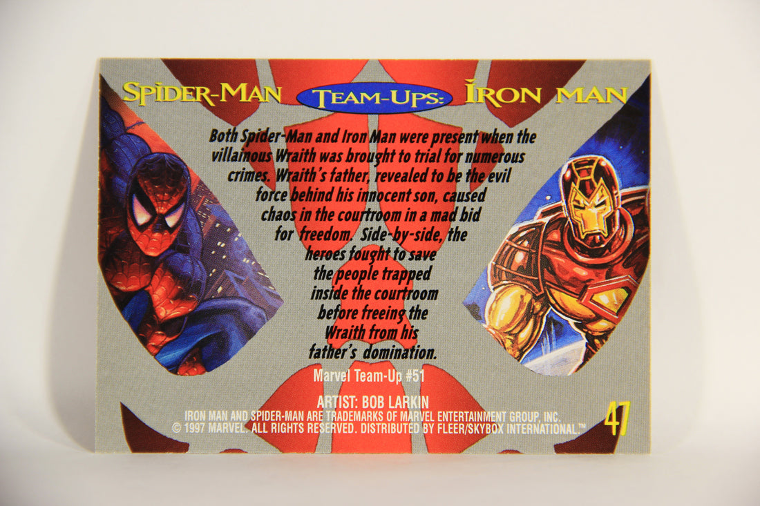 Spider-Man International 1997 Trading Card #47 Iron Man ENG L009681
