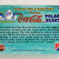 Coca-Cola Polar Bears 1996 Trading Card #1 Travel Plans L009685