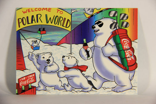 Coca-Cola Polar Bears 1996 Trading Card #8 Polar World L009692