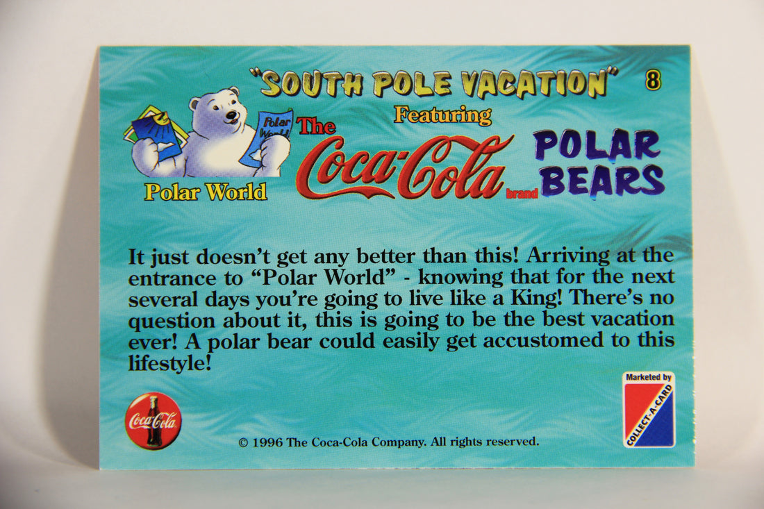 Coca-Cola Polar Bears 1996 Trading Card #8 Polar World L009692