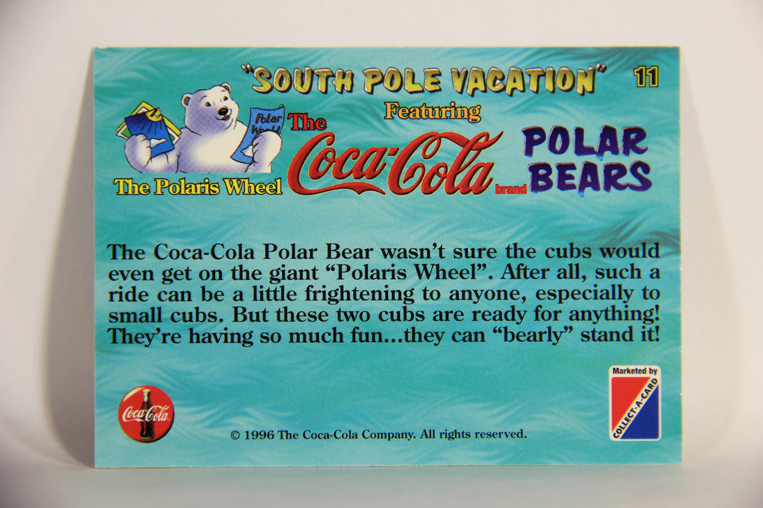Coca-Cola Polar Bears 1996 Trading Card #11 The Polaris Wheel L009695