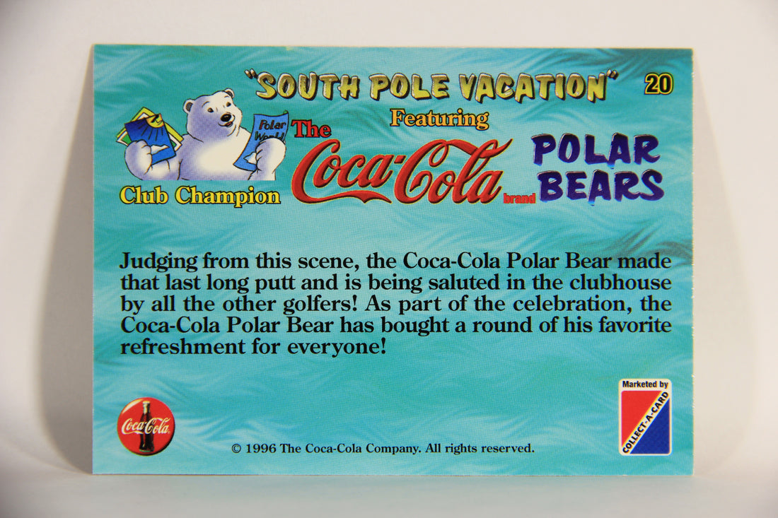 Coca-Cola Polar Bears 1996 Trading Card #20 Club Champion L009704