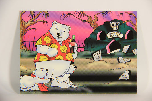 Coca-Cola Polar Bears 1996 Trading Card #22 The Haunted Cave L009706