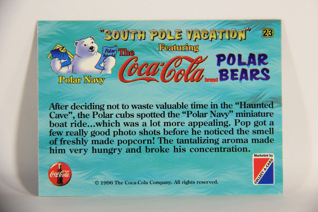 Coca-Cola Polar Bears 1996 Trading Card #23 Polar Navy L009707