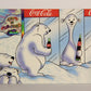 Coca-Cola Polar Bears 1996 Trading Card #31 Funny Mirrors L009715