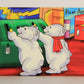 Coca-Cola Polar Bears 1996 Trading Card #32 Video Arcade L009716